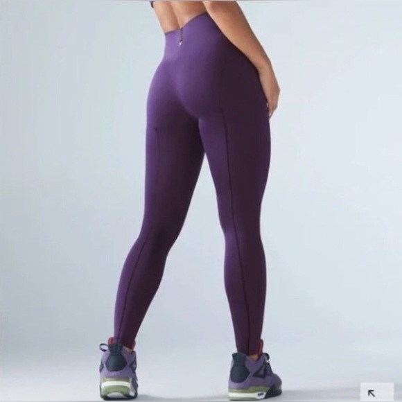 Savage x Fenty Hotline High-Waist Leggings purple plum 2X- NWT - Picture 2 of 7
